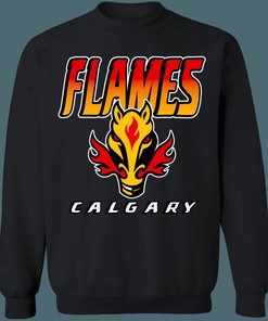 Calgary Flames BLASTY Vintage NHL Heavyweight Crewneck Sweatshirt Hoodie Shirt Gifts for Fans
