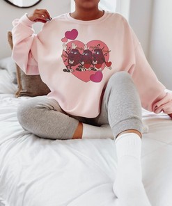California Raisins Funny Grape Valentine's Day Unisex Sweatshirt - Vintage Aesthetic Gift