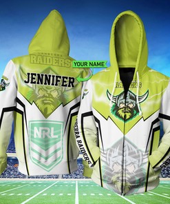 Canberra Raiders Lightning New Nrl Custom 3D All Over Print Hoodie