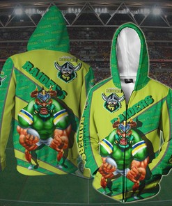 Canberra Raiders Nrl Mascot Custom 3D All Over Print Hoodie
