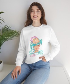Cancer Zodiac Sign Sweatshirt, Celestial Cancer Zodiac Birthday Gifts, Unique Valentine's Day Gifts, Unisex Winter Clothing