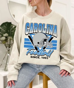 Carolina Football Team Sweatshirt, Retro Carolina Football Crewneck Sweatshirt, American Football Fan, NFL Shirt