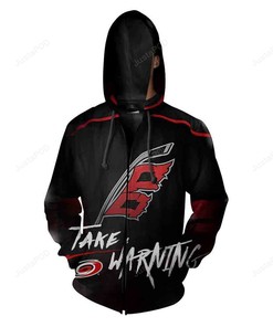 Carolina Hurricanes Nfl Football 3D All Over Print Hoodie With Zip Up Option Show Your Team Spirit