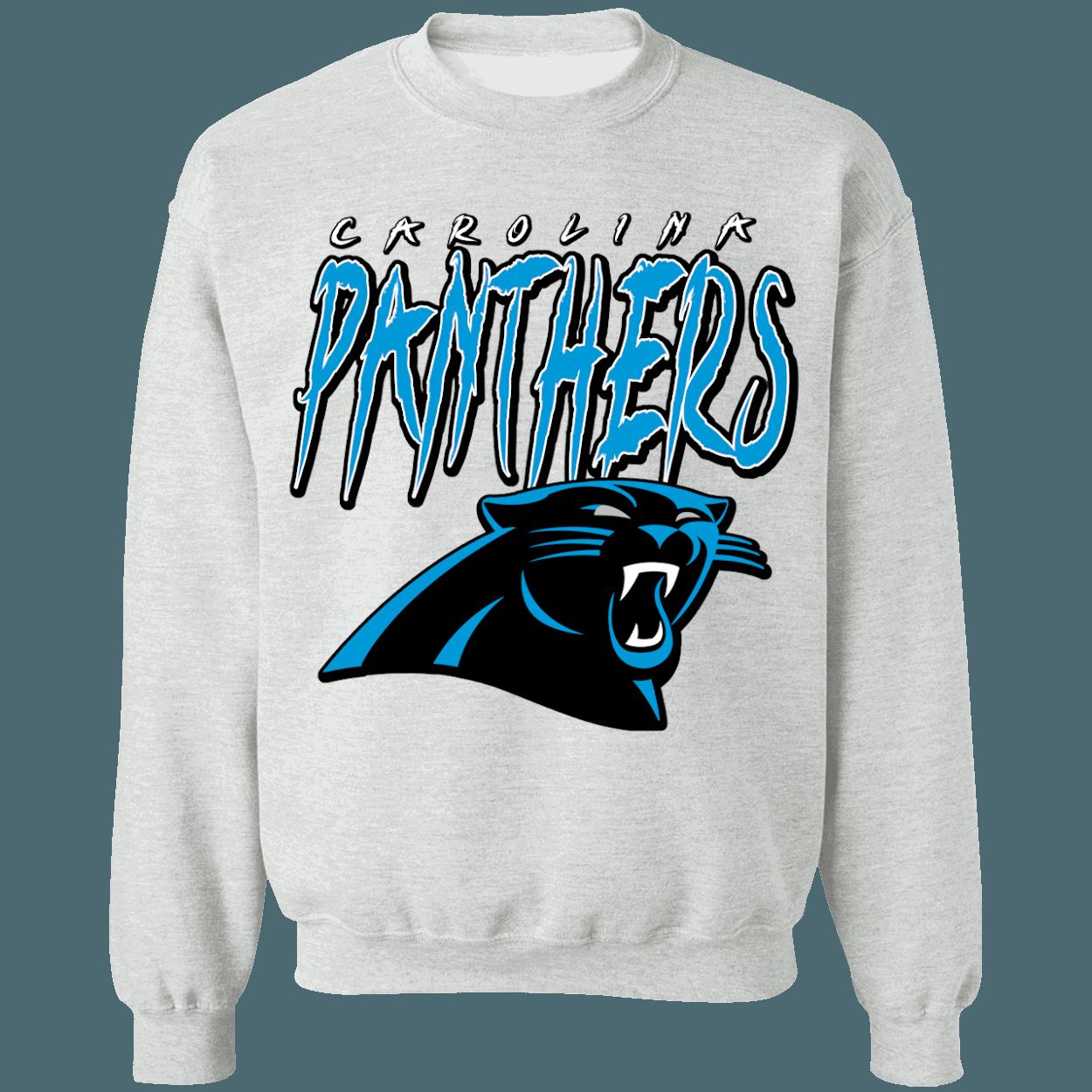 Carolina Panthers Vintage 90's NFL Crewneck Sweatshirt Hoodie Shirt Gifts for Fans - Image 2