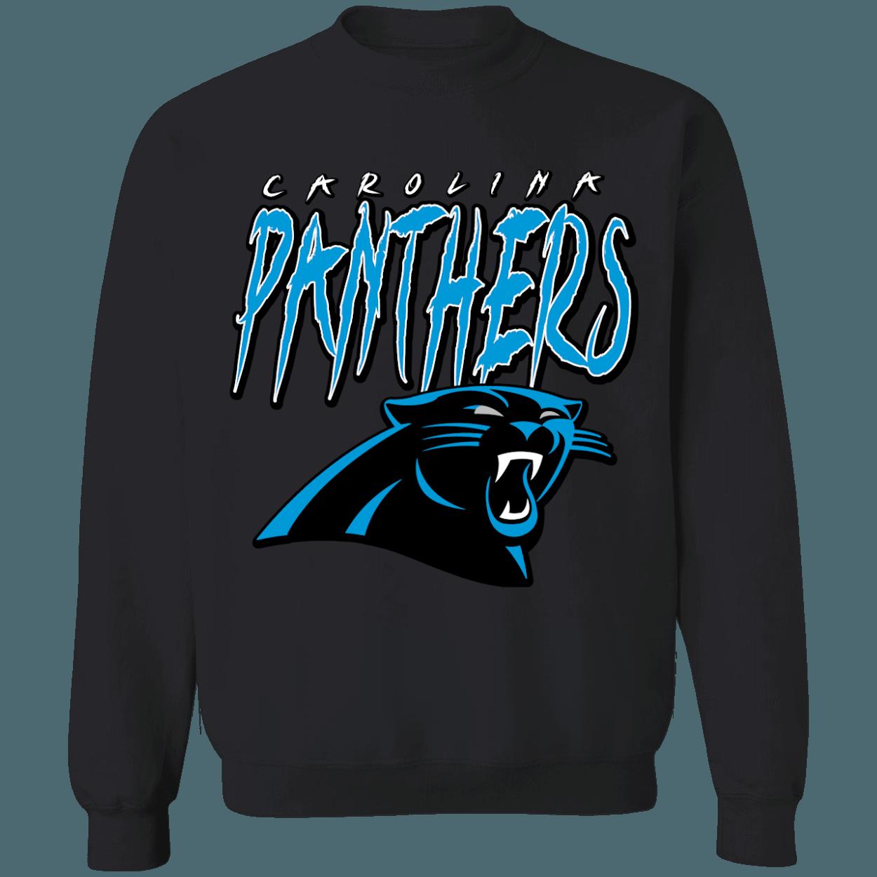 Carolina Panthers Vintage 90's NFL Crewneck Sweatshirt Hoodie Shirt Gifts for Fans - Image 3