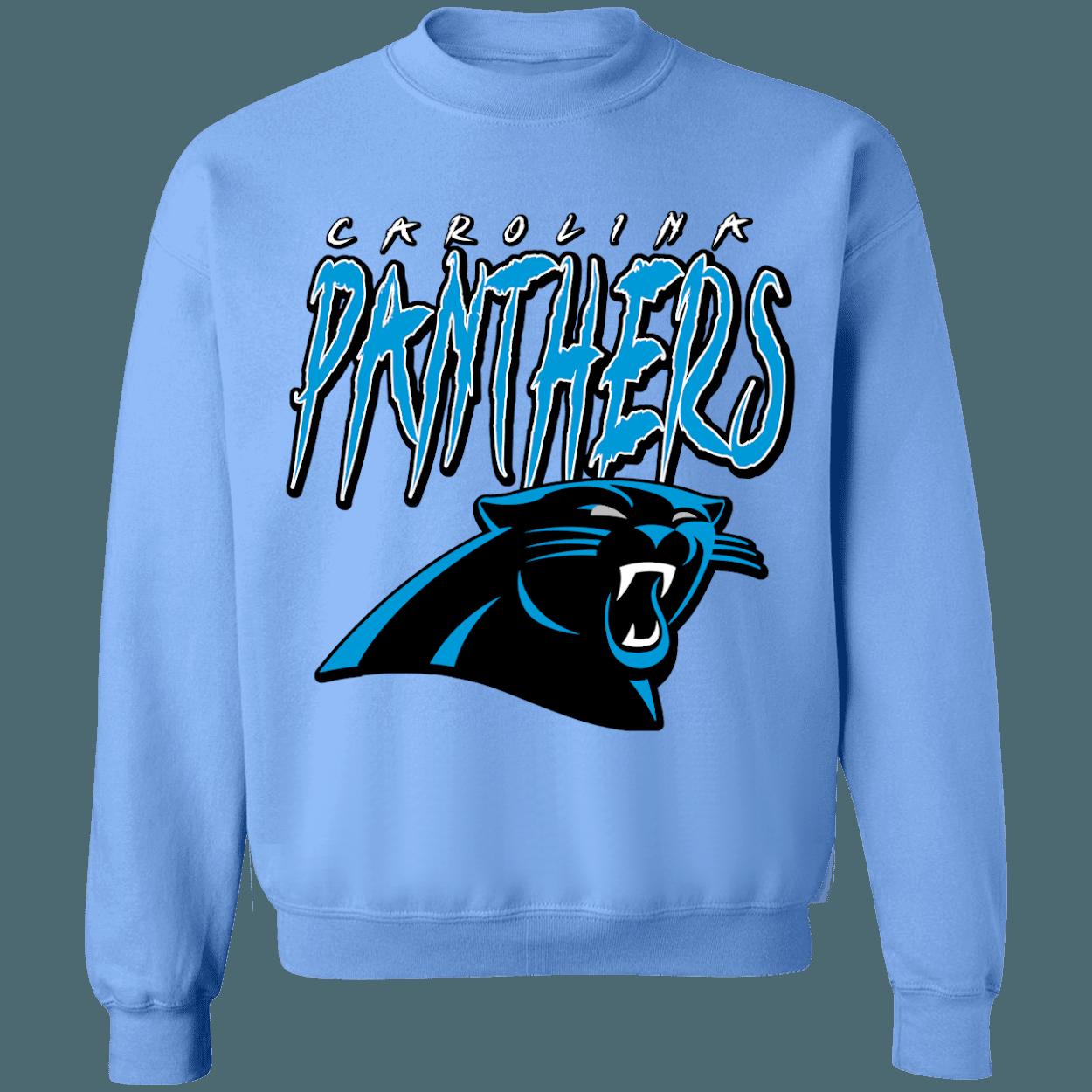 Carolina Panthers Vintage 90's NFL Crewneck Sweatshirt Hoodie Shirt Gifts for Fans - Image 4