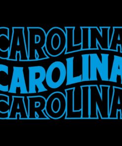 Carolina Wave - Sport Football Shirt Sweatshirt Pullover Hoodie Reprinted Full Color Full Size