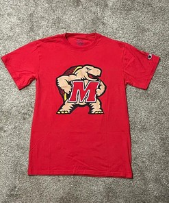 Champion Maryland Terrapins Double Sided T-Shirt Sweatshirt Pullover Hoodie Reprinted Full Color Full Size Gift For NCAA Fans