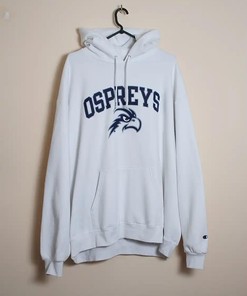 Champion North Florida Ospreys Eco Fleece T-Shirt Sweatshirt Pullover Hoodie Reprinted Full Color Full Size Gift For NCAA Fans