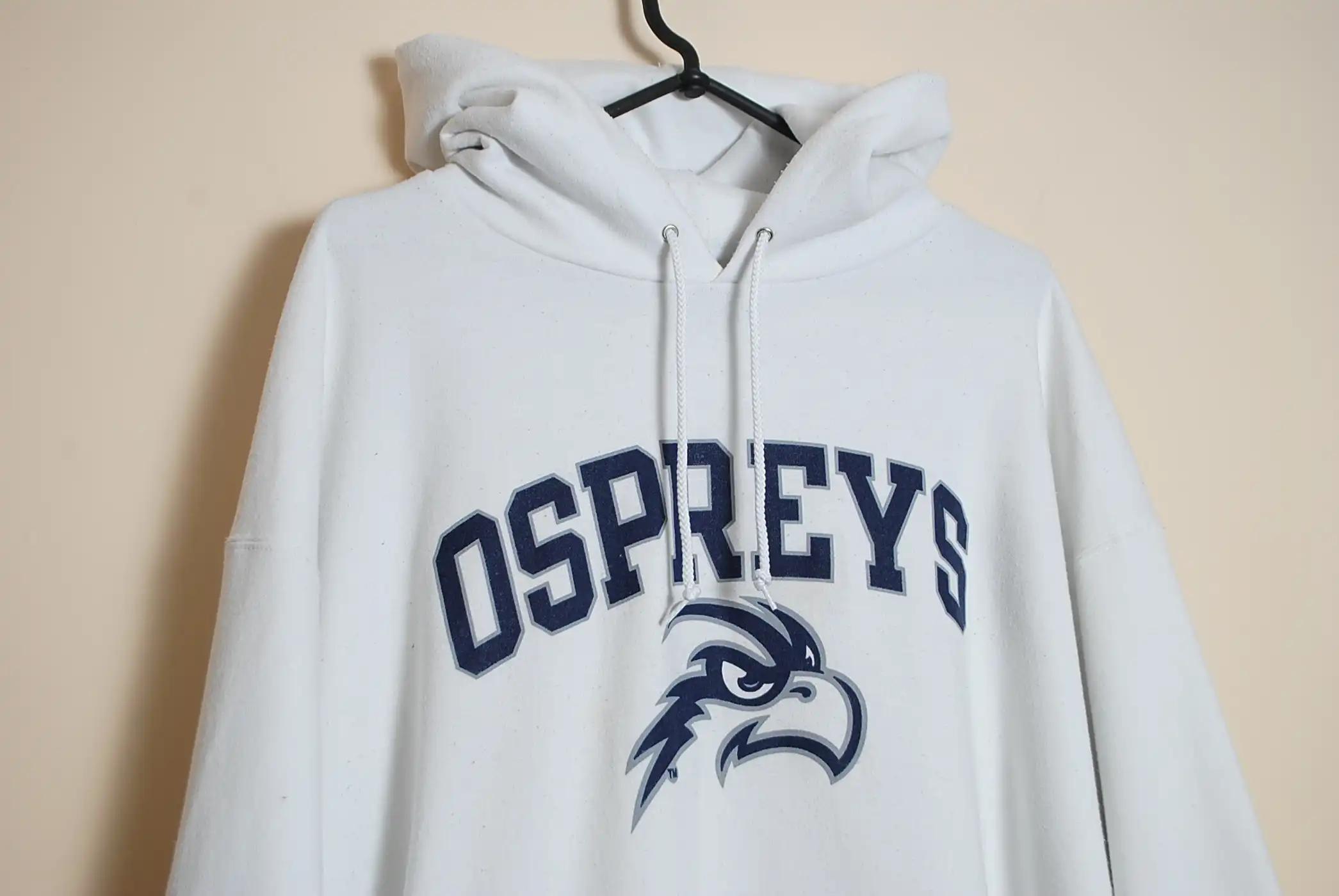 Champion North Florida Ospreys Eco Fleece T-Shirt Sweatshirt Pullover Hoodie Reprinted Full Color Full Size Gift For NCAA Fans - Image 2