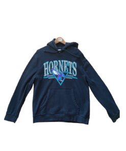 Charlotte Hornets NBA Mitchell And Ness Tshirt Hoodie Crewneck Sweatshirt Reprinted Full Color Full Size Gifts for NBA Fans