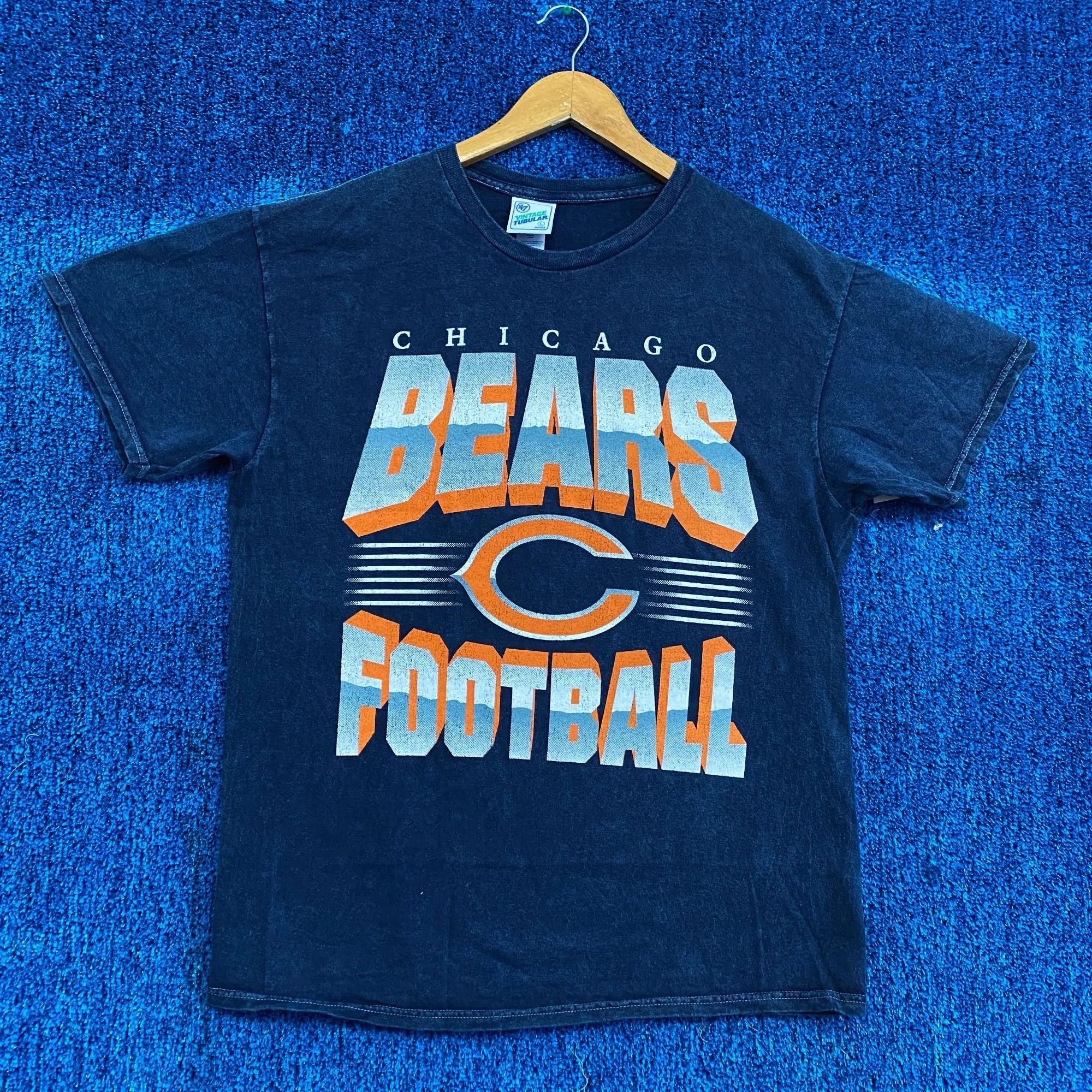 Chicago Bears Football Nfl Franchise Tshirt Hoodie Crewneck Sweatshirt Reprinted Full Color Full Size Gifts for NBA Fans