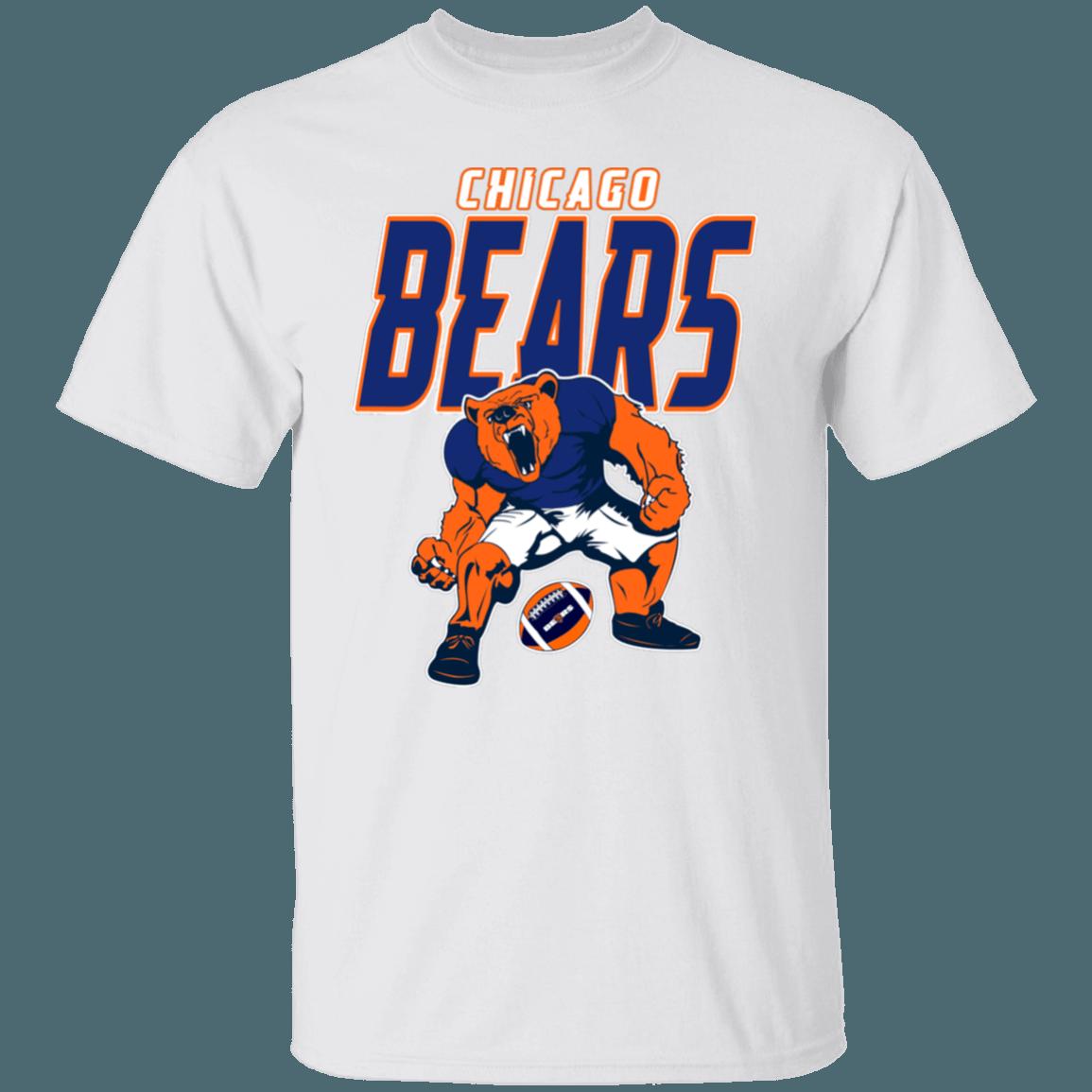Chicago Bears Retro NFL T-Shirt Sweatshirt Hoodie Gifts for Fans - Image 2
