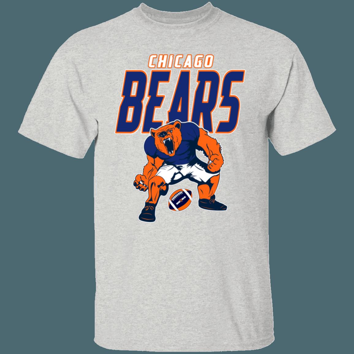 Chicago Bears Retro NFL T-Shirt Sweatshirt Hoodie Gifts for Fans - Image 3