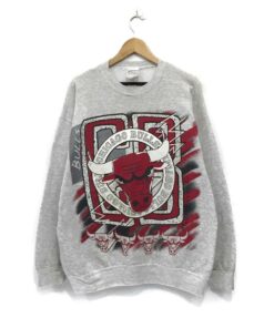 Chicago Bulls On Magic Johnson Tag 90s Tshirt Pullover Hoodie Crewneck Sweatshirt Reprinted Full Color Full Size Gifts for NBA Fans