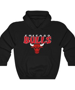 Chicago Bulls Vintage 90's NBA Hoodie Sweatshirt Hoodie Shirt Gifts for Fans Shirt Gifts for Fans