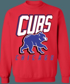 Chicago Cubs BABY BEAR Retro MLB Crewneck Sweatshirt Hoodie Shirt Gifts for Fans