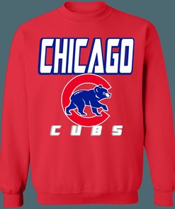Chicago Cubs Retro MLB Crewneck Sweatshirt Hoodie Shirt Gifts for Fans