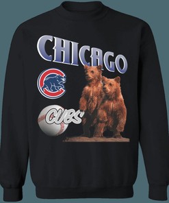 Chicago Cubs Vintage 90's MLB Crewneck Sweatshirt Hoodie Shirt Gifts for Fans