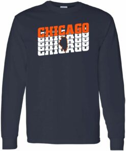 Chicago Retro Repeat - Sport Football Shirt Sweatshirt Pullover Hoodie Reprinted Full Color Full Size