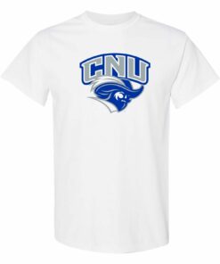 Christopher Newport University Arch Logo Shirt Sweatshirt Pullover Hoodie Reprinted Full Color Full Size