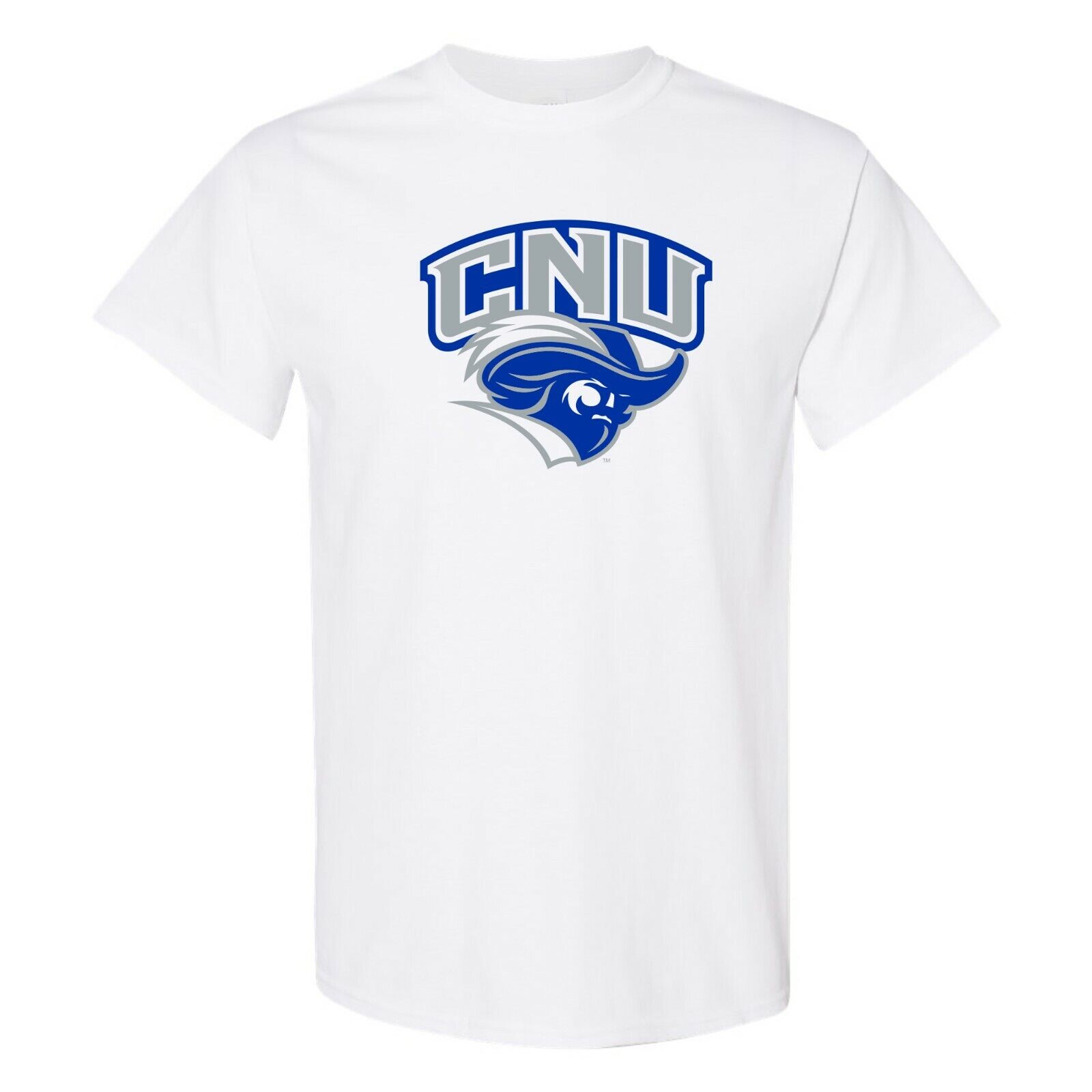 Christopher Newport University Arch Logo Shirt Sweatshirt Pullover Hoodie Reprinted Full Color Full Size