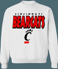 Cincinnati Bearcats Vintage NCAA Crewneck Sweatshirt Hoodie Shirt Gifts for Fans
