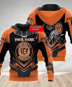 Cincinnati Bengals 3D Hoodie Zip Hoodie, Nfl 3D All Over Print Hoodie Zip Hoodie
