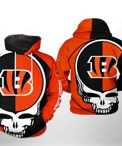Cincinnati Bengals Nfl Camo Veteran Team 3D All Over Print Zip Up Hoodie