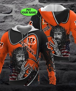 Cincinnati Bengals Nfl Custom 3D All Over Print Hoodie
