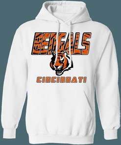 Cincinnati Bengals Retro NFL Hoodie Sweatshirt Shirt Gifts for Fans