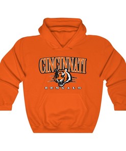 Cincinnati Bengals Retro NFL Unisex Hoodie Sweatshirt Shirt Gifts for Fans