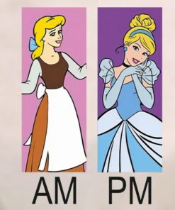 Cinderella Princess Shirt, AM Cinderella and PM Cinderella Disney Princess Shirt, Disney Cinderella Shirt, Disney Cinderella Birthday Shirt