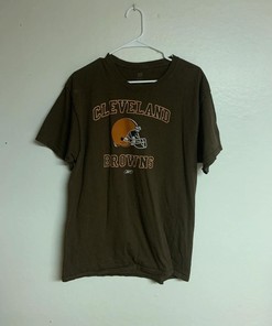 Cleveland Browns Vintage Style Tshirt Pullover Hoodie Crewneck Sweatshirt Reprinted Full Color Full Size Gifts For NFL Fans