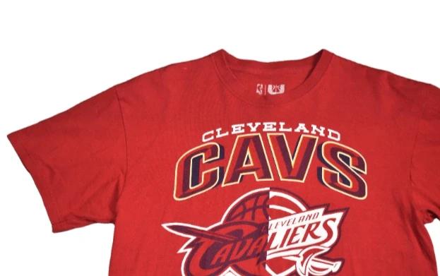 Cleveland Cavaliers Retro Split Logo Tshirt Hoodie Crewneck Sweatshirt Reprinted Full Color Full Size Gifts for NBA Fans