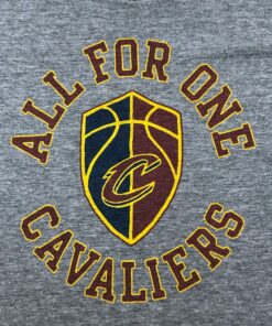 Cleveland Cavaliers Vintage Style Tshirt Sweatshirt Hoodie Crewneck Sweatshirt Pullover Reprinted Full Color Full Size Gifts for NBA Fans