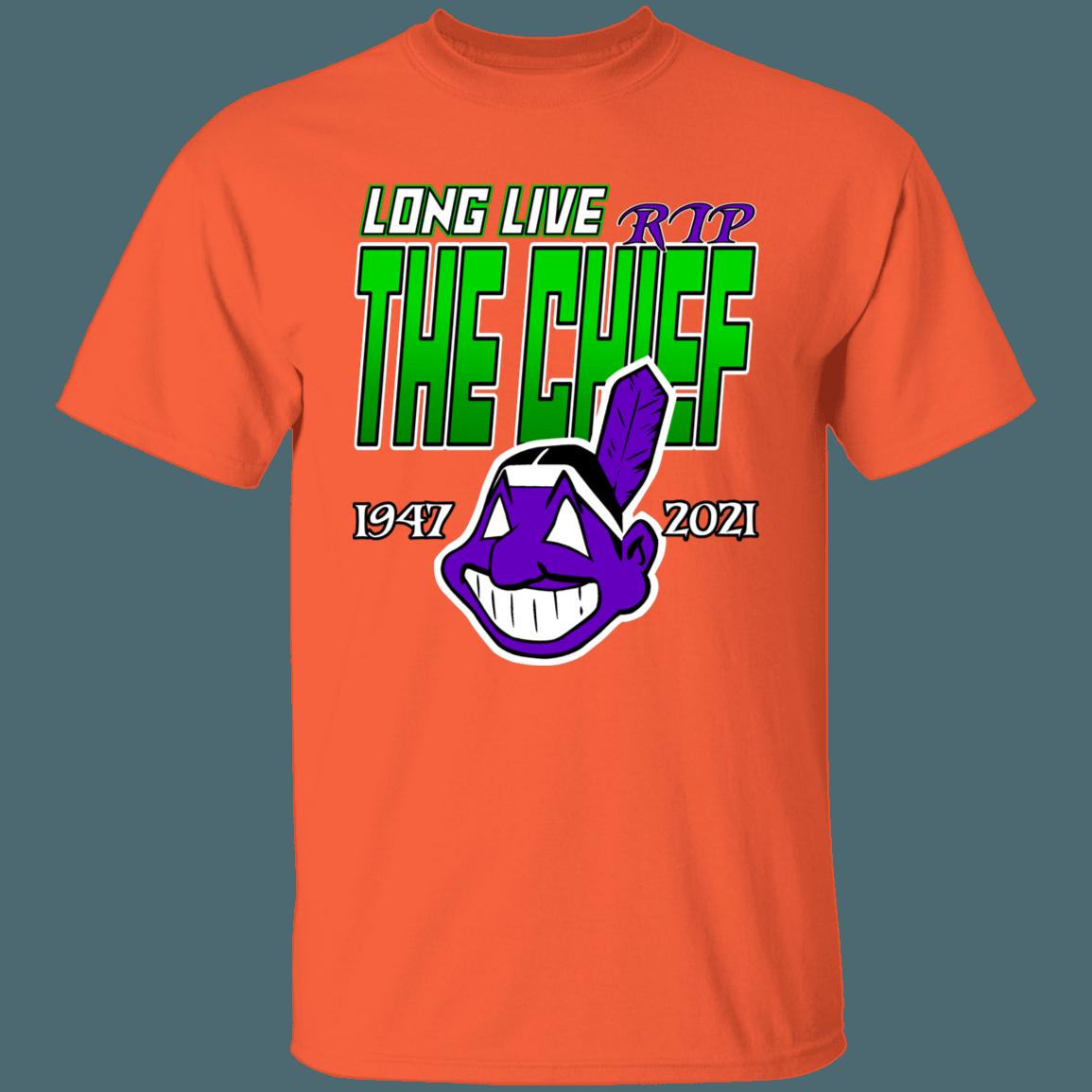 Cleveland Chief Wahoo HALLOWEEN Retro MLB T-Shirt Sweatshirt Hoodie Gifts for Fans - Image 2