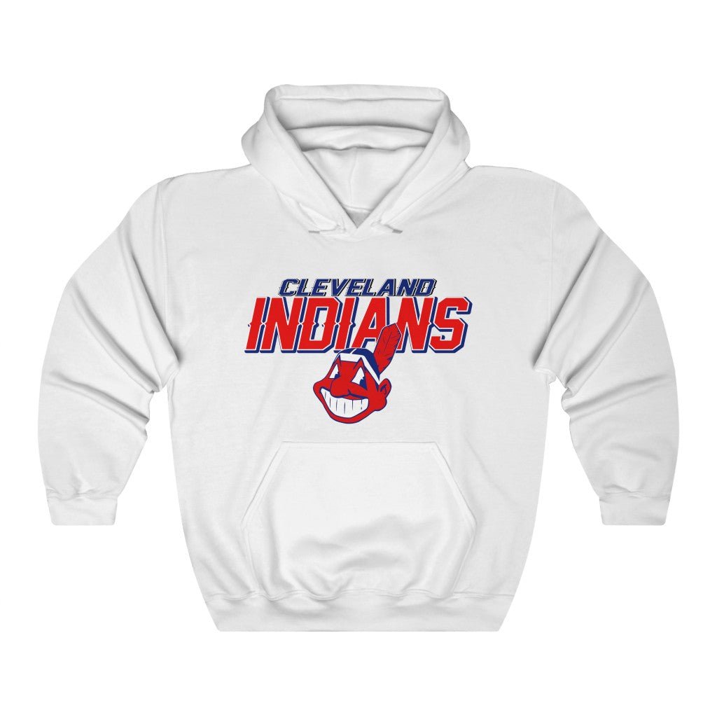Cleveland Guardians Chief Wahoo Vintage 90's MLB Hoodie Sweatshirt Shirt Gifts for Fans - Image 2