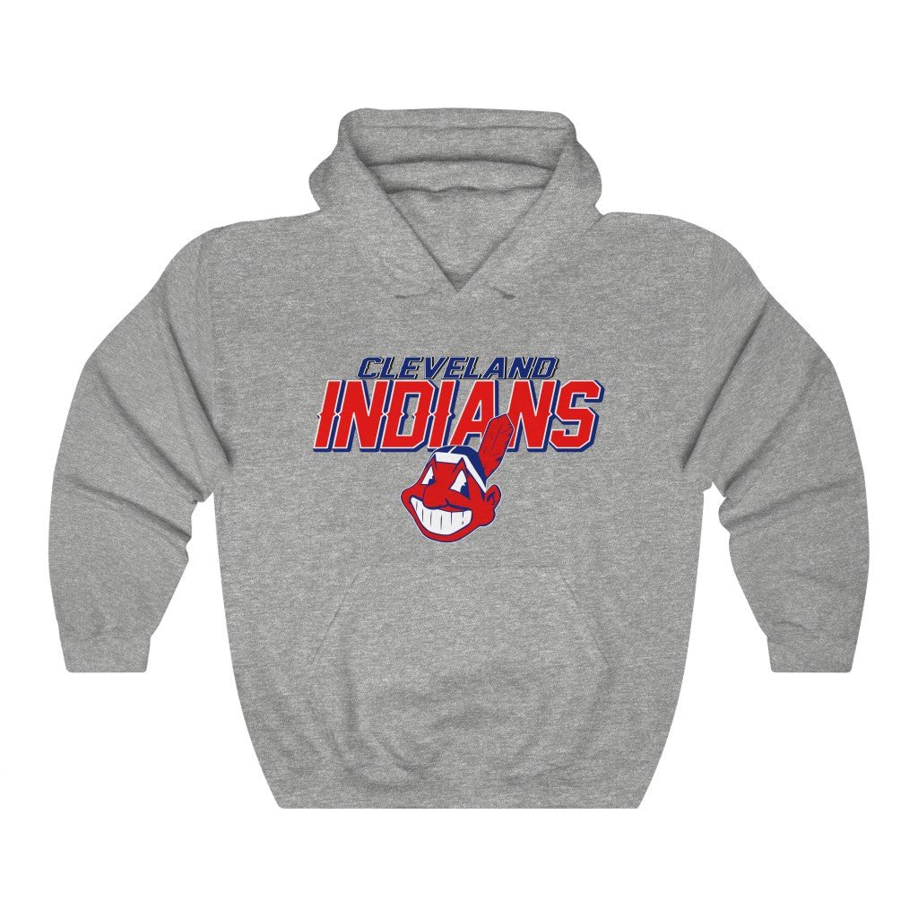 Cleveland Guardians Chief Wahoo Vintage 90's MLB Hoodie Sweatshirt Shirt Gifts for Fans - Image 4