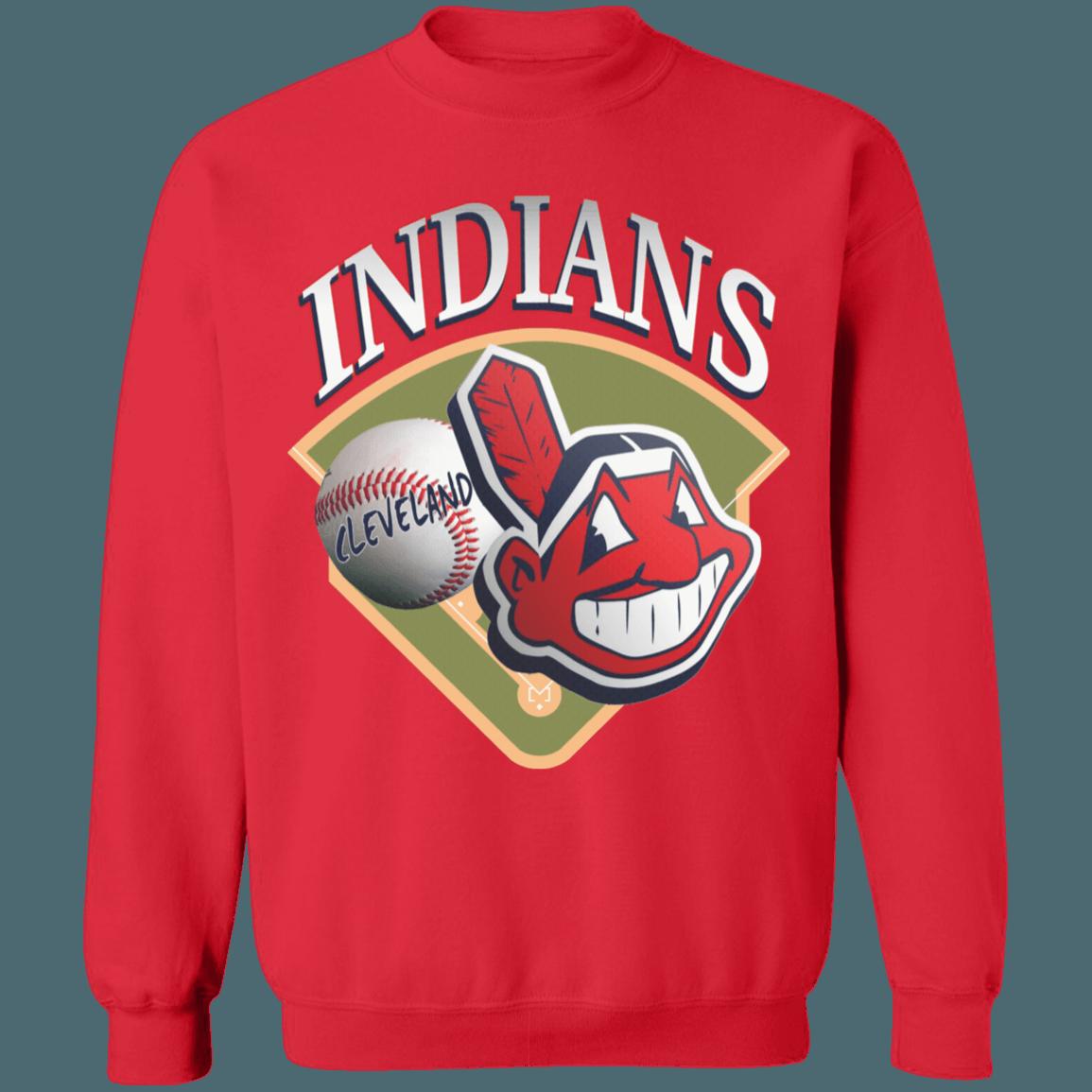 Cleveland Guardians Chief Wahoo Vintage MLB Crewneck Sweatshirt Hoodie Shirt Gifts for Fans