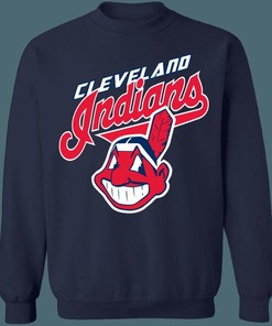 Cleveland Guardians Chief Wahoo Vintage MLB Sweatshirt Hoodie Shirt Gifts for Fans