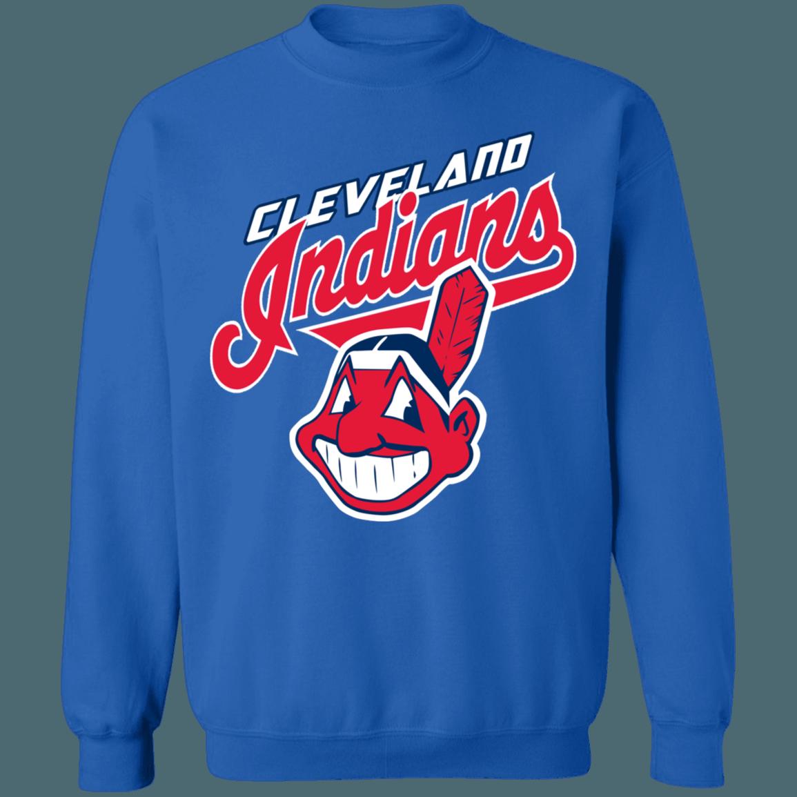 Cleveland Guardians Chief Wahoo Vintage MLB Sweatshirt Hoodie Shirt Gifts for Fans - Image 4