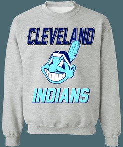 Cleveland Guardians Icy Wahoo Vintage MLB Crewneck Sweatshirt Hoodie Shirt Gifts for Fans