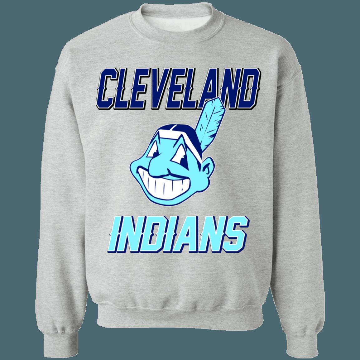 Cleveland Guardians Icy Wahoo Vintage MLB Crewneck Sweatshirt Hoodie Shirt Gifts for Fans