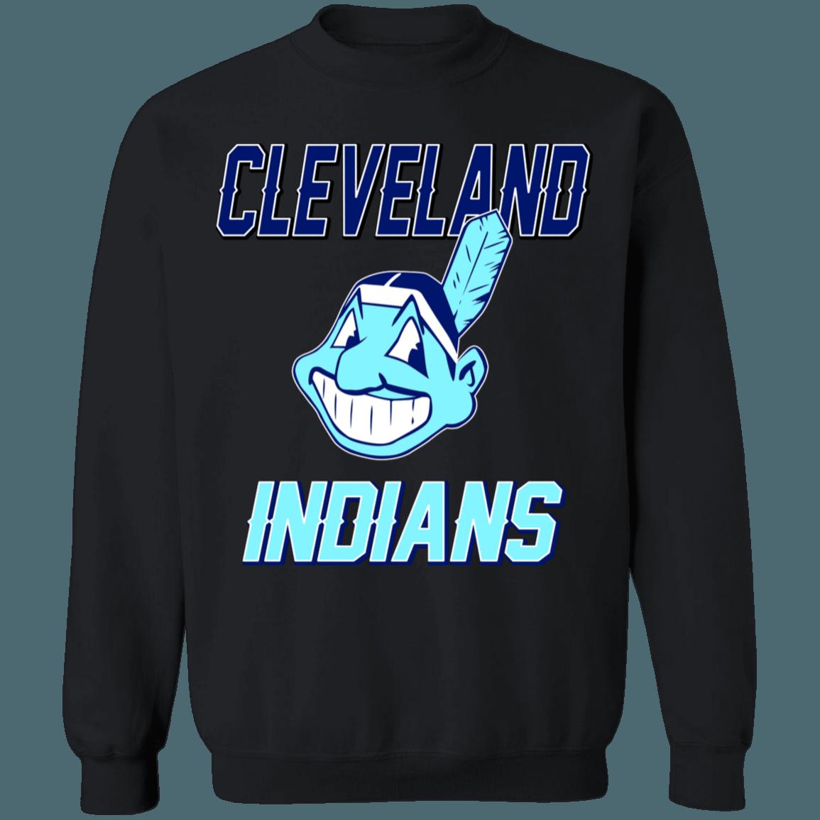 Cleveland Guardians Icy Wahoo Vintage MLB Crewneck Sweatshirt Hoodie Shirt Gifts for Fans - Image 3