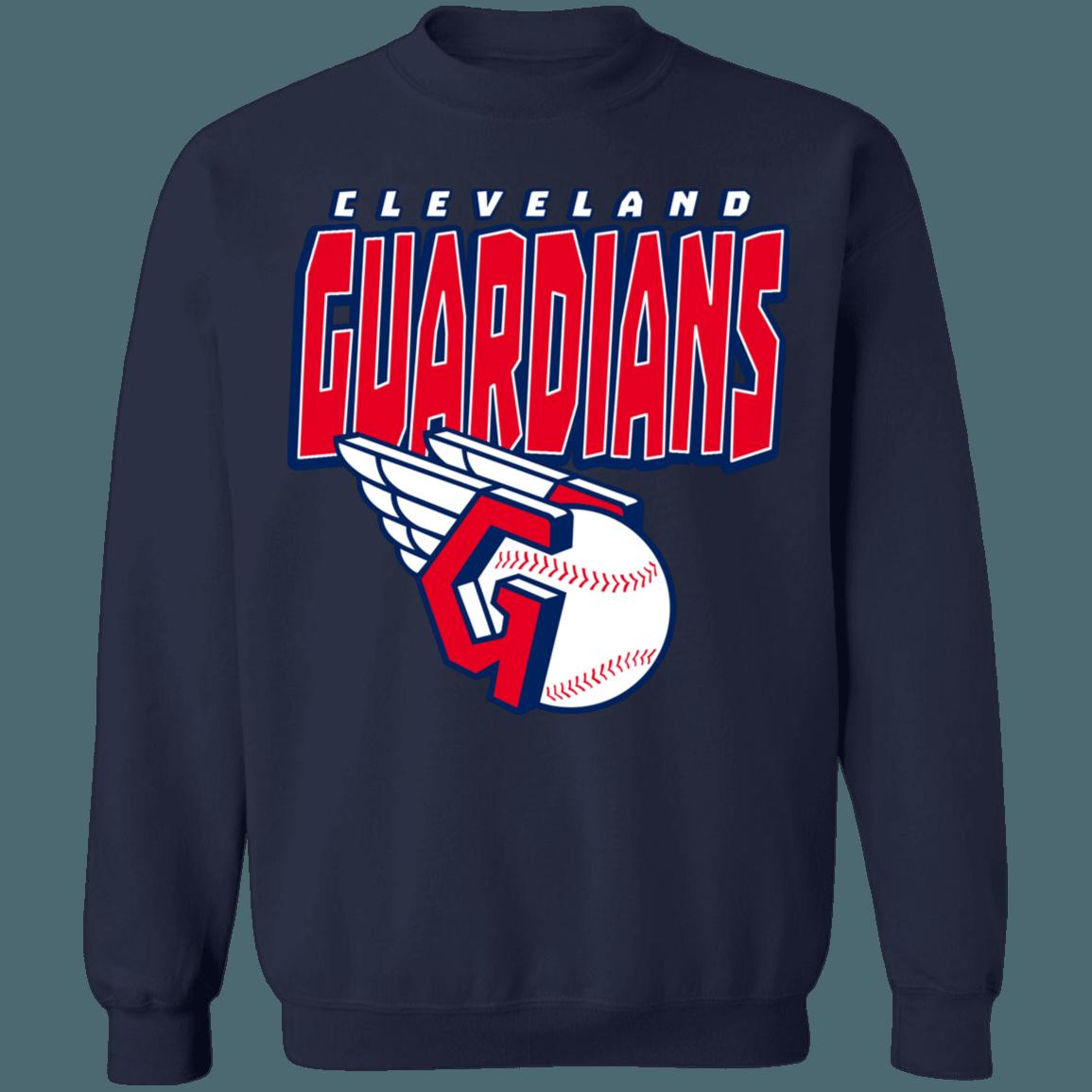 Cleveland Guardians Retro MLB Crewneck Sweatshirt Hoodie Shirt Gifts for Fans - Image 3