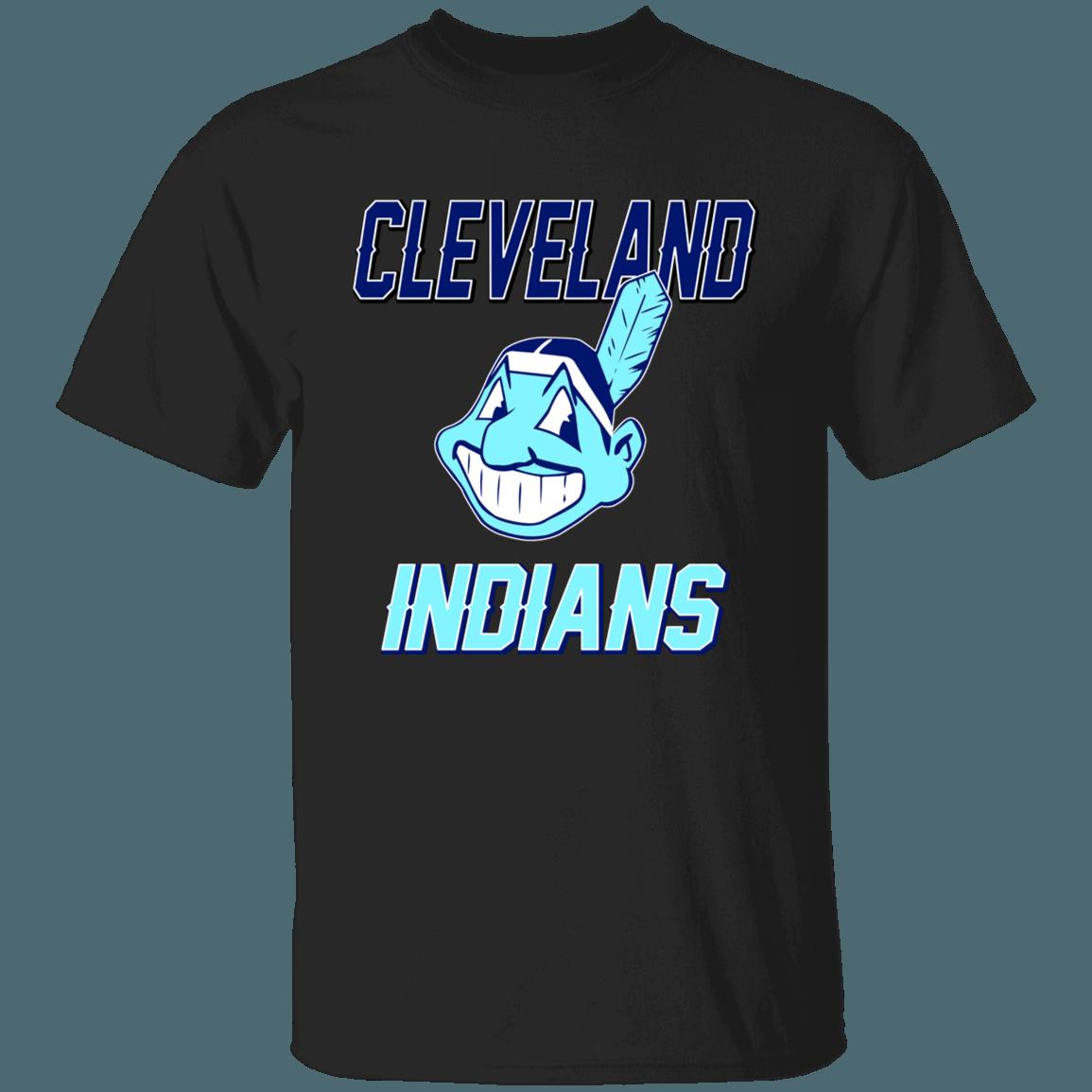 Cleveland Indians Icy Wahoo Retro MLB T-Shirt Sweatshirt Hoodie Gifts for Fans - Image 3