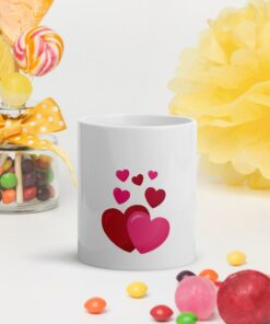 Coffee Mug Valentine Gift, Made Custom, Valentine Mug, White Glossy Mug Very Sturdy Perfect For Morning Coffee