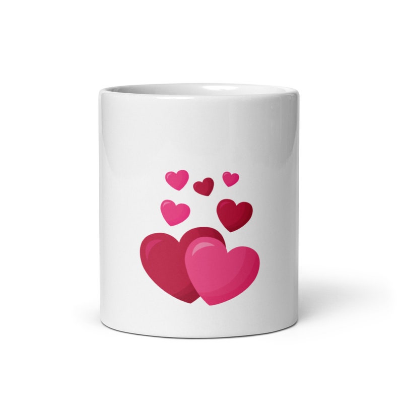 Coffee Mug Valentine Gift, Made Custom, Valentine Mug, White Glossy Mug Very Sturdy Perfect For Morning Coffee