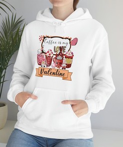 Coffee is my Love Valentine Unisex Sweatshirt